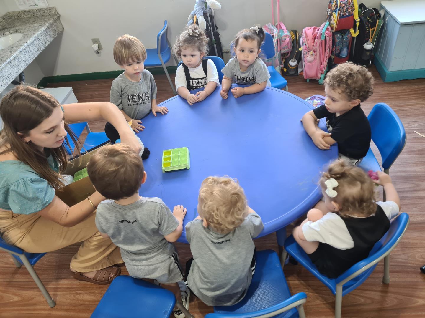  Billy inspira atividades bilíngues no Kindergarten 2 da Unidade Pindorama