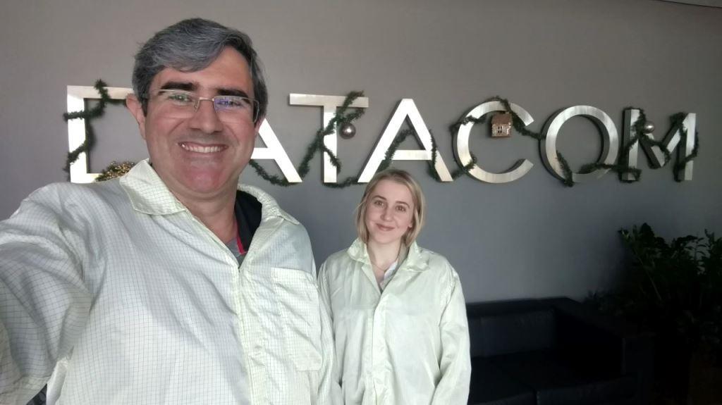 Acadêmicos realizam visitam técnica na empresa Datacom