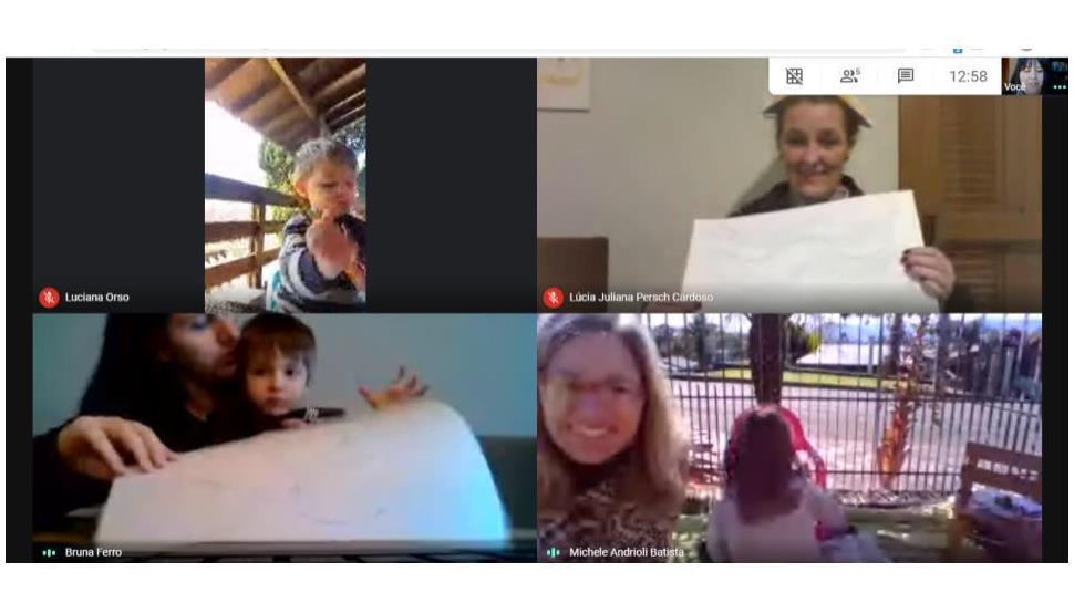 Ação especial promove momento de carinho e recordação nos Níveis 2 Ação especial promove momento de carinho e recordação nos Níveis 2