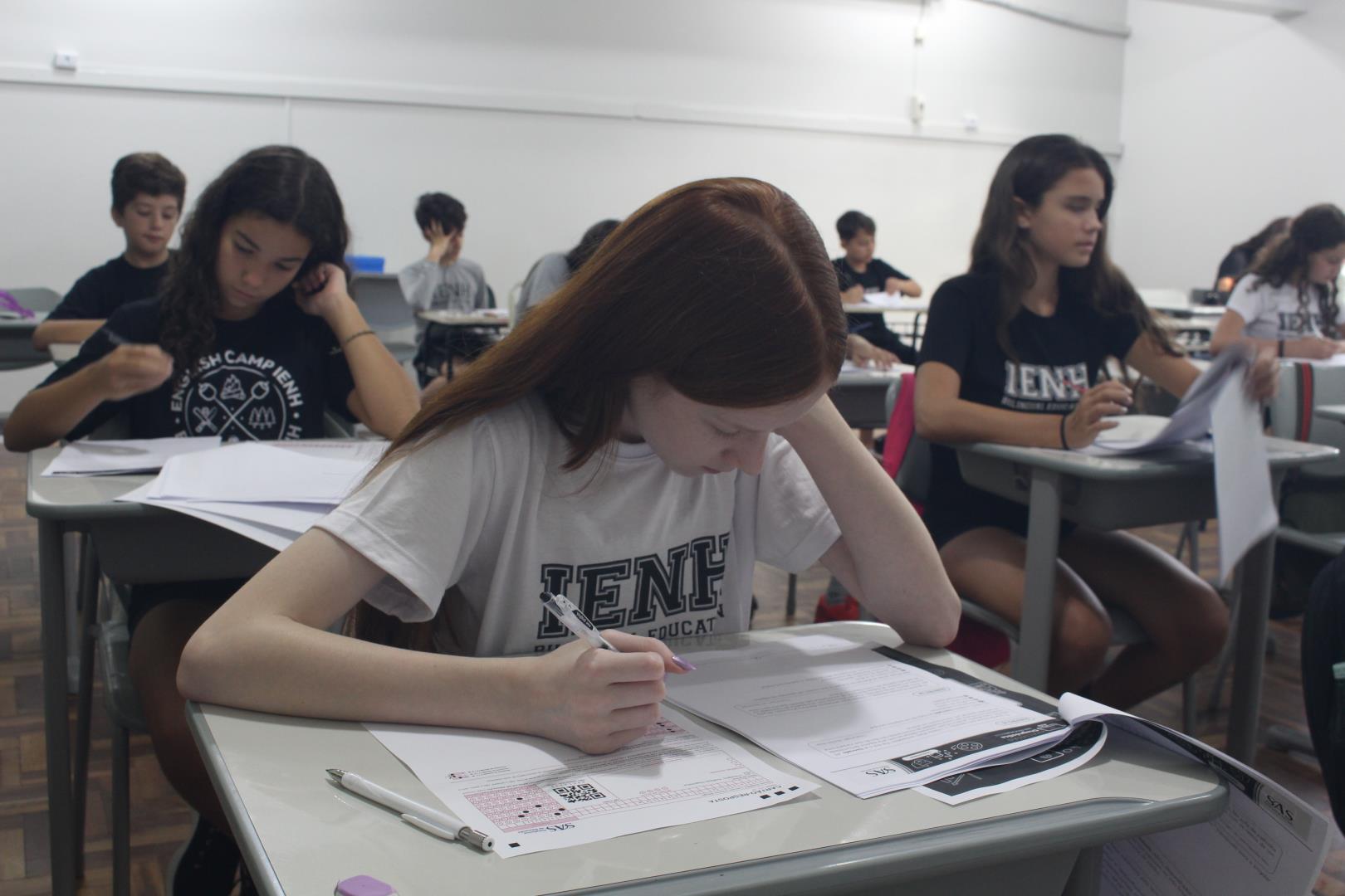 Alunos da Unidade Fundação Evangélica realizam avaliação diagnóstica 