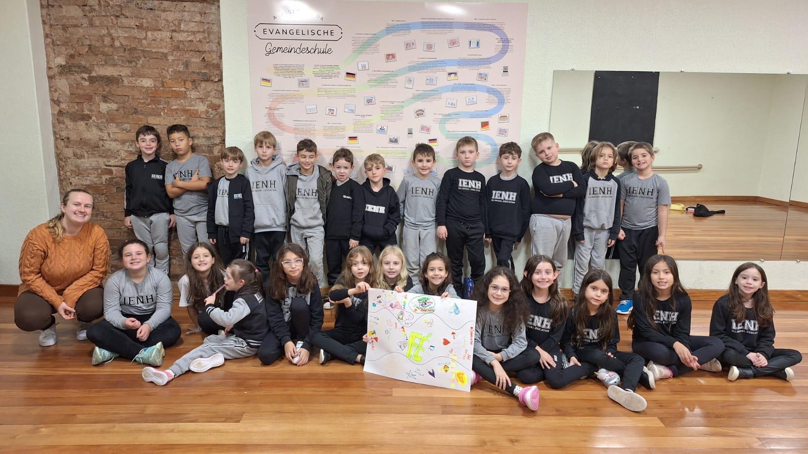 Alunos da Unidade Pindorama desenvolvem atividade sobre o respeito e o cuidado com o outro Alunos da Unidade Pindorama desenvolvem atividade sobre o respeito e o cuidado com o outro