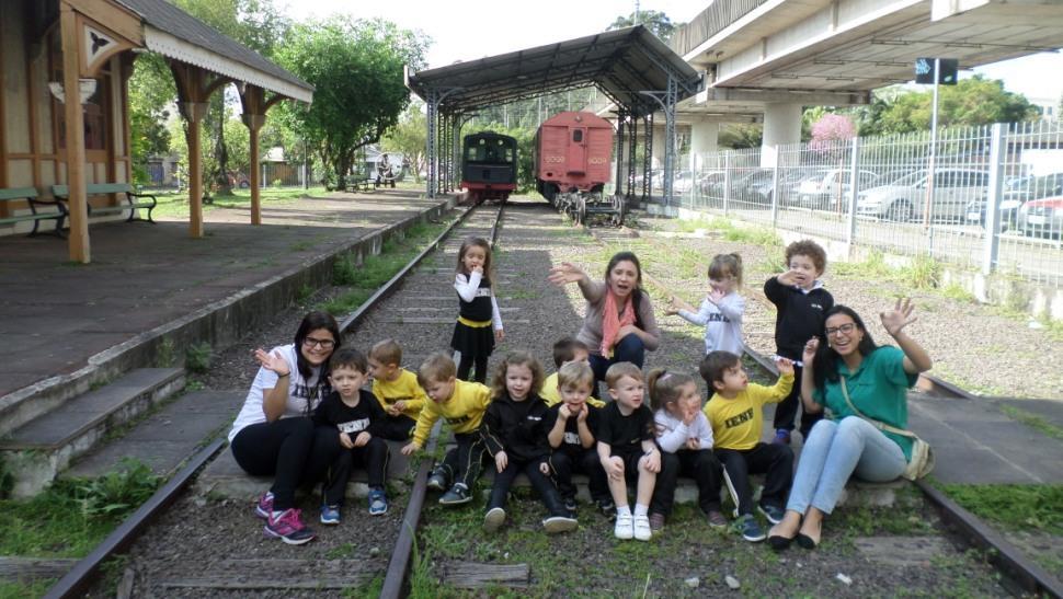 Aprendizado nos trilhos: estudantes visitam o Museu do Trem