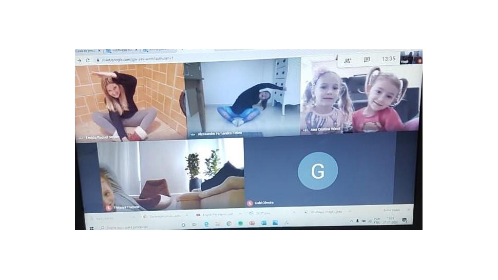 Aula de balé e muita diversão no Nível 3D Aula de balé e muita diversão no Nível 3D