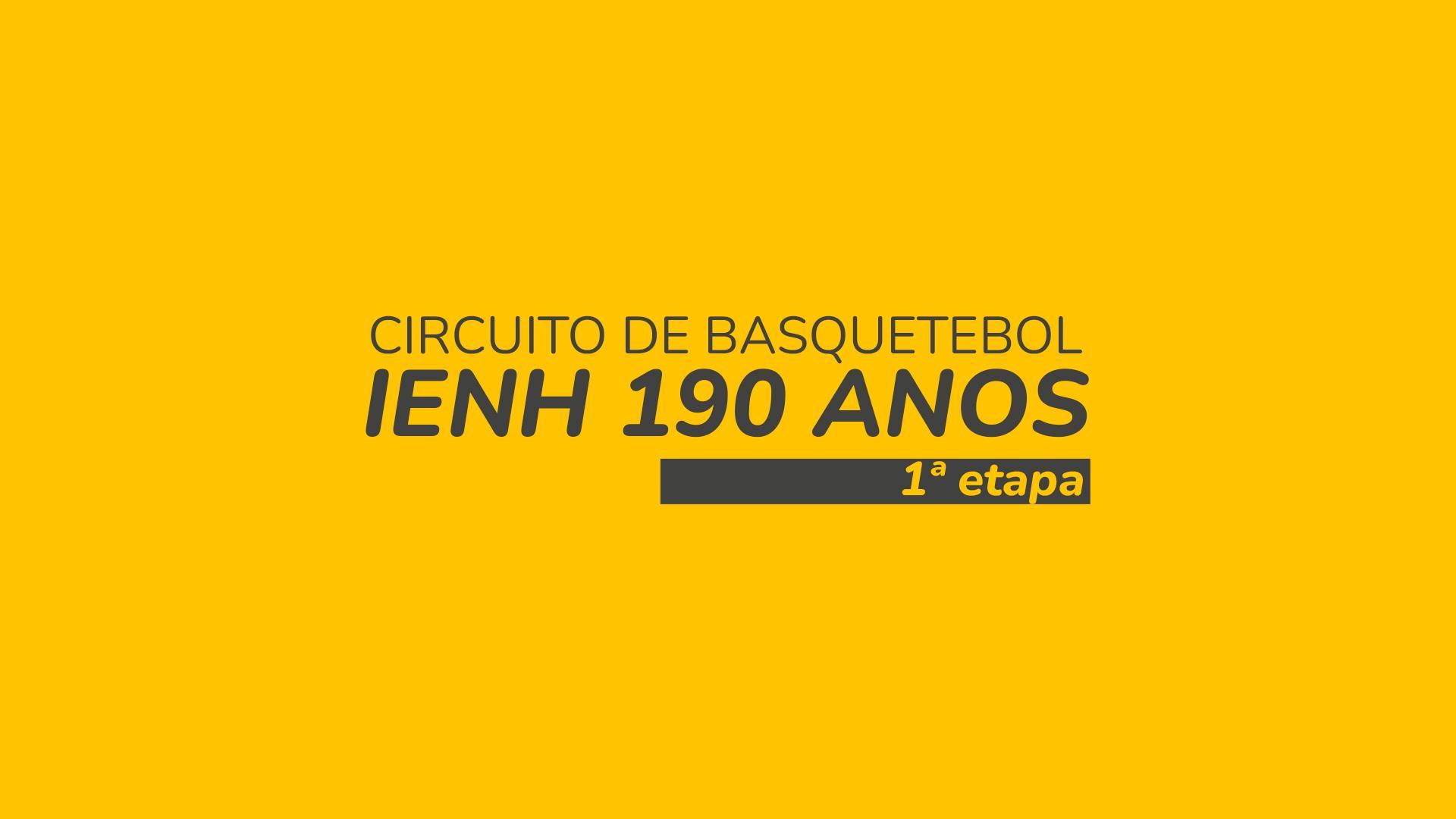 Circuito de Basquetebol IENH 190 anos tem primeira etapa no Ginásio da Unidade  Fundação Evangélica