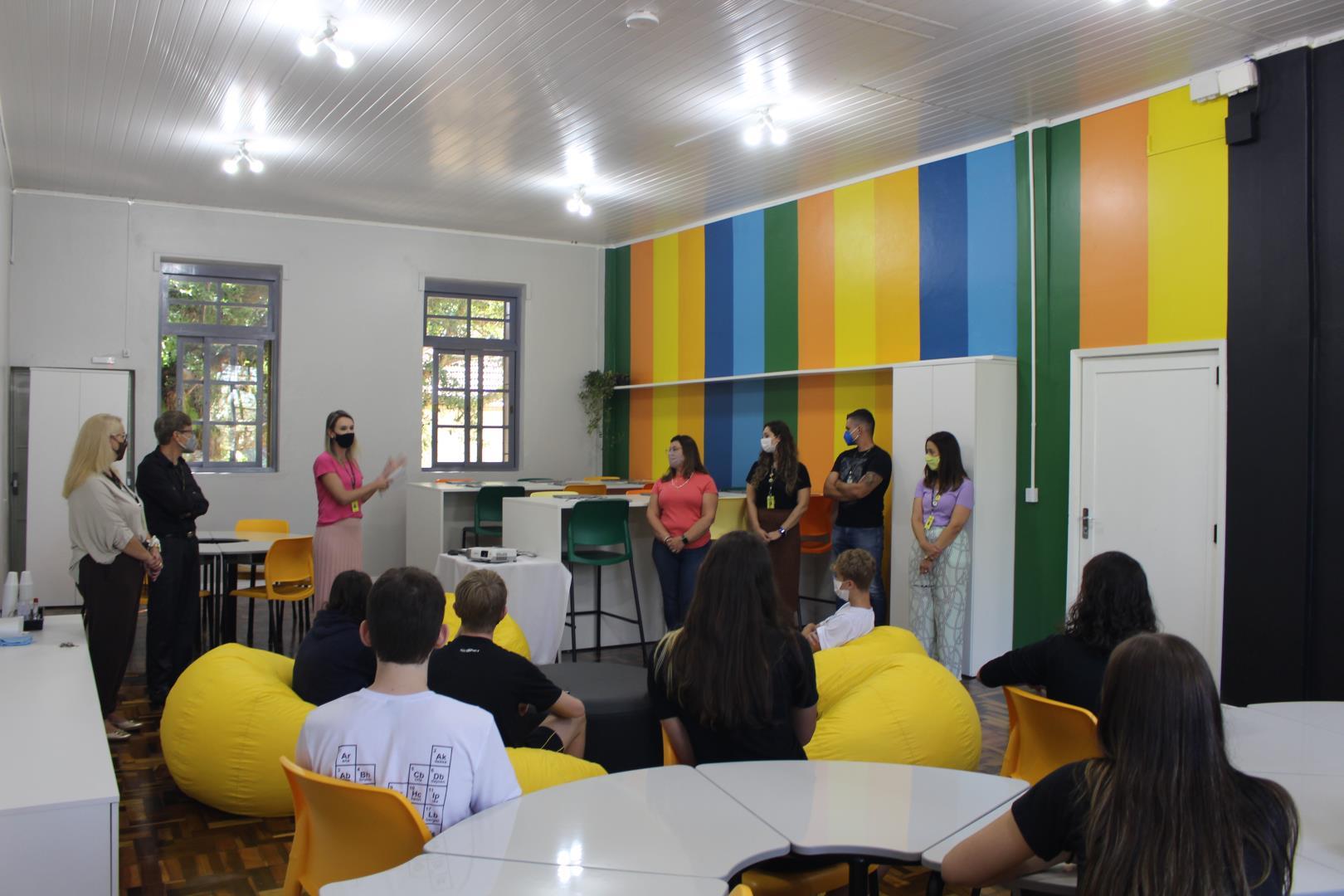 Collab Room, Sala Mind Makers e Laboratório de Redes são inaugurados da Unidade Fundação Evangélica