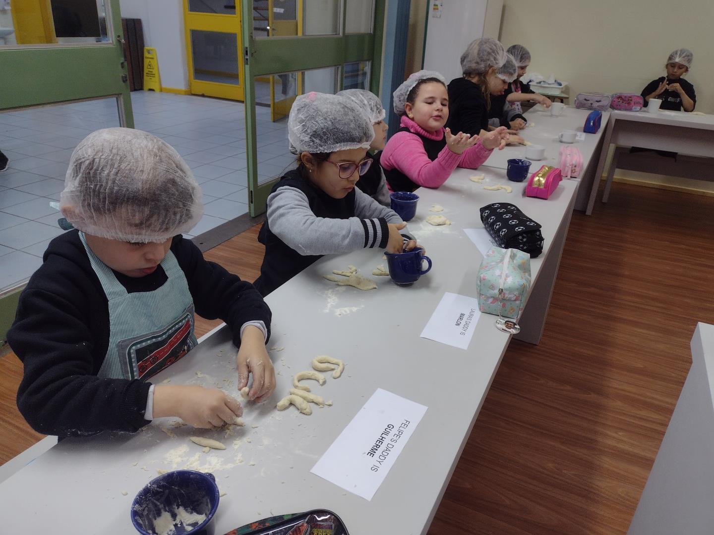 Cooking Class temática de Dia dos Pais é proposta na Educação Infantil da Unidade Pindorama