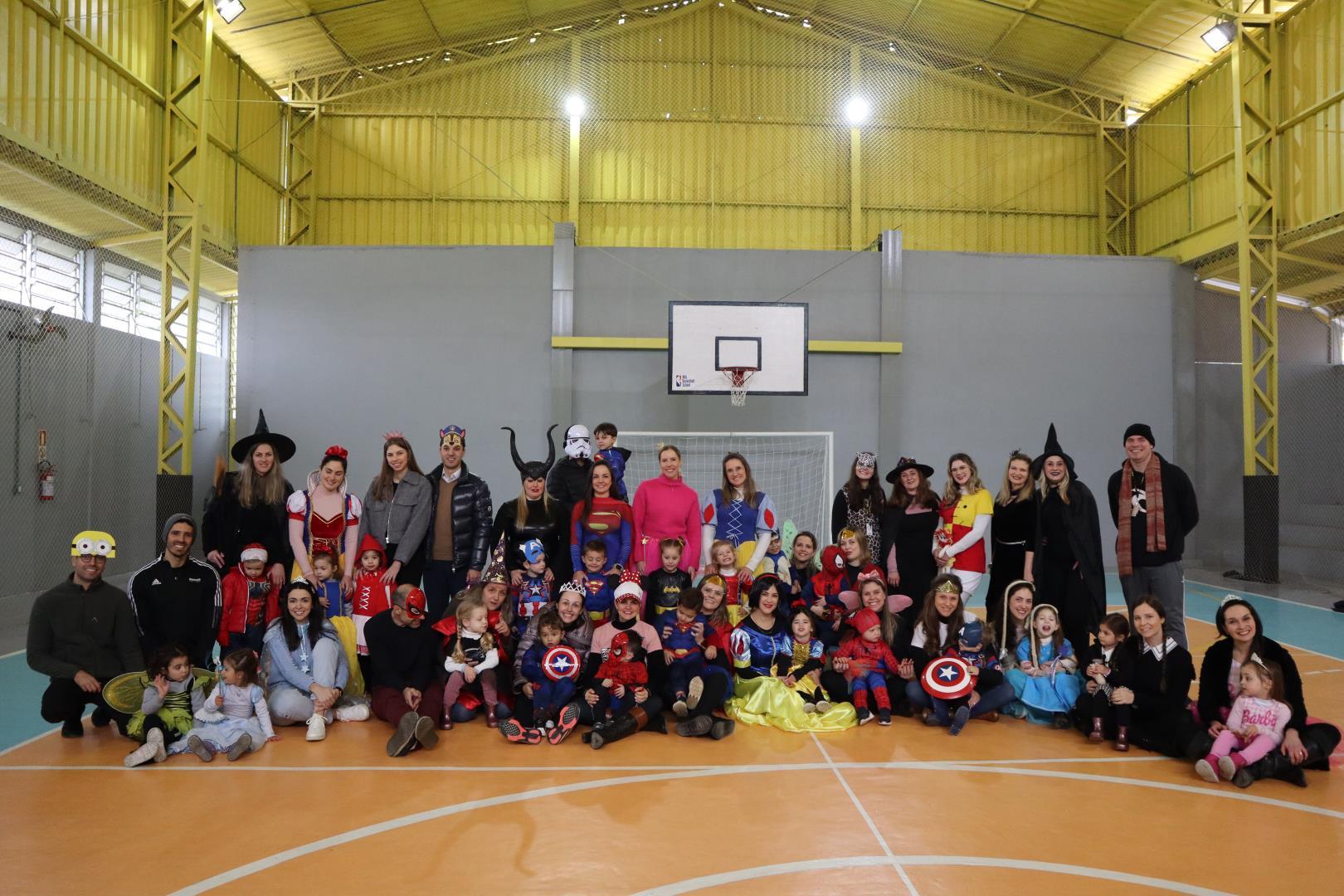 Crianças da Unidade Oswaldo Cruz participam de aula especial