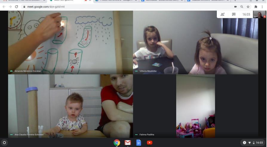 Crianças dos Níveis 2 realizam projeto sobre “o eu, o outro e o nós” Crianças dos Níveis 2 realizam projeto sobre “o eu, o outro e o nós”