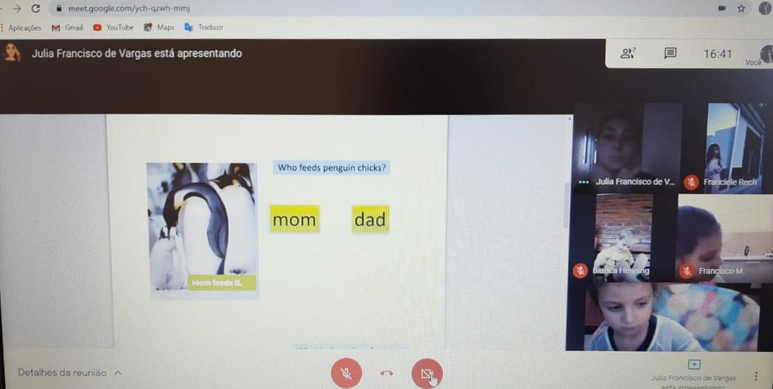 Crianças dos Níveis 3 aprendem sobre pinguins e realizam homenagem aos pais Crianças dos Níveis 3 aprendem sobre pinguins e realizam homenagem aos pais