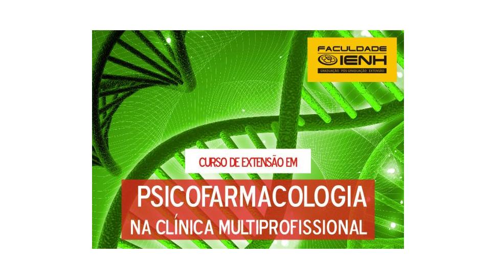 Curso de Extensão em Psicofarmacologia com inscrições abertas na Faculdade IENH