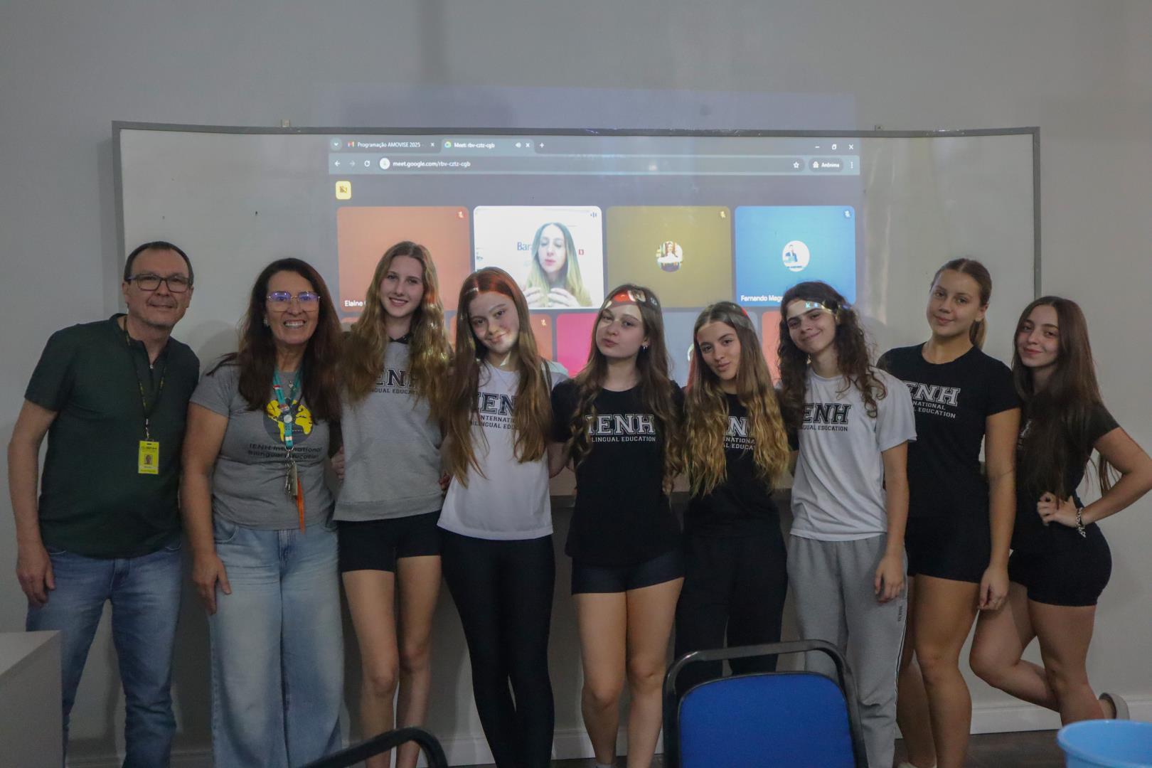 Curta-metragem de estudantes do Ensino Médio representa a IENH na Amovise
