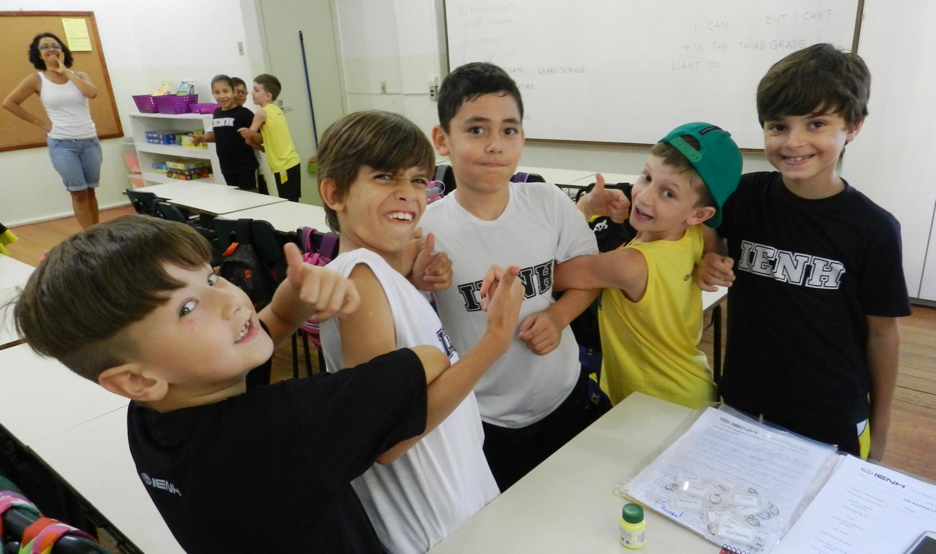 Dinâmica para integrar no 3º ano B