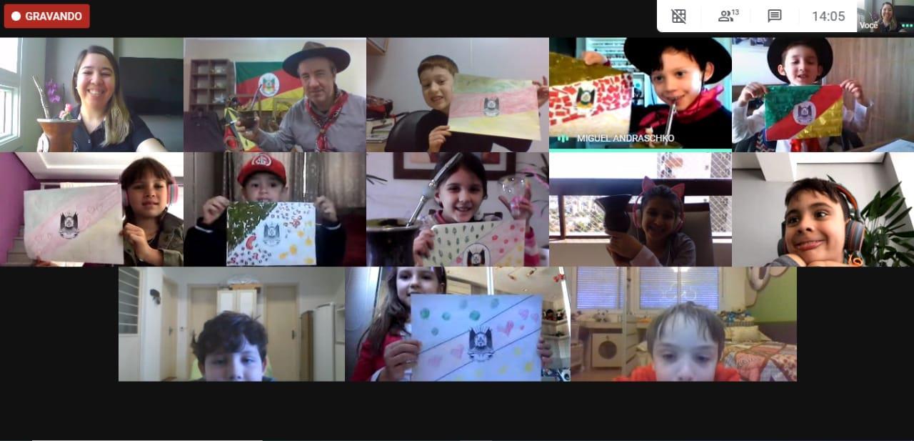 Encontros gaúchos nas turmas da Unidade Pindorama Encontros gaúchos nas turmas da Unidade Pindorama