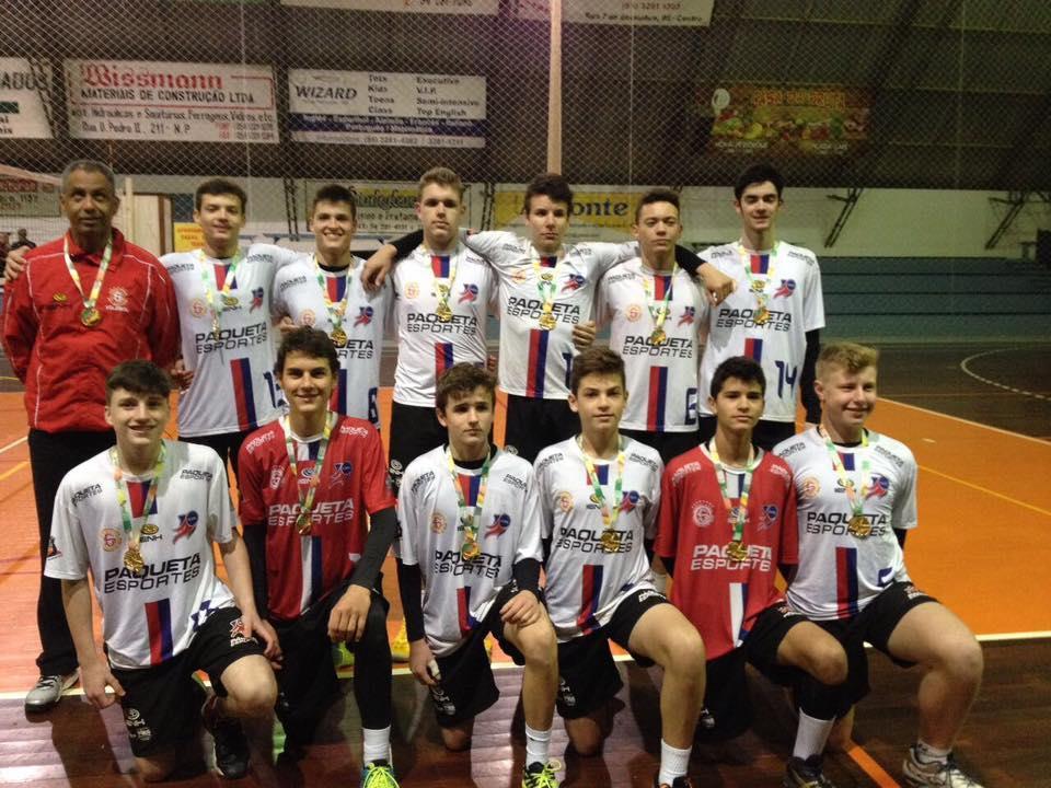 Equipe Infantil Masculino IENH/SGNH é campeã da Copa Cláudio Braga