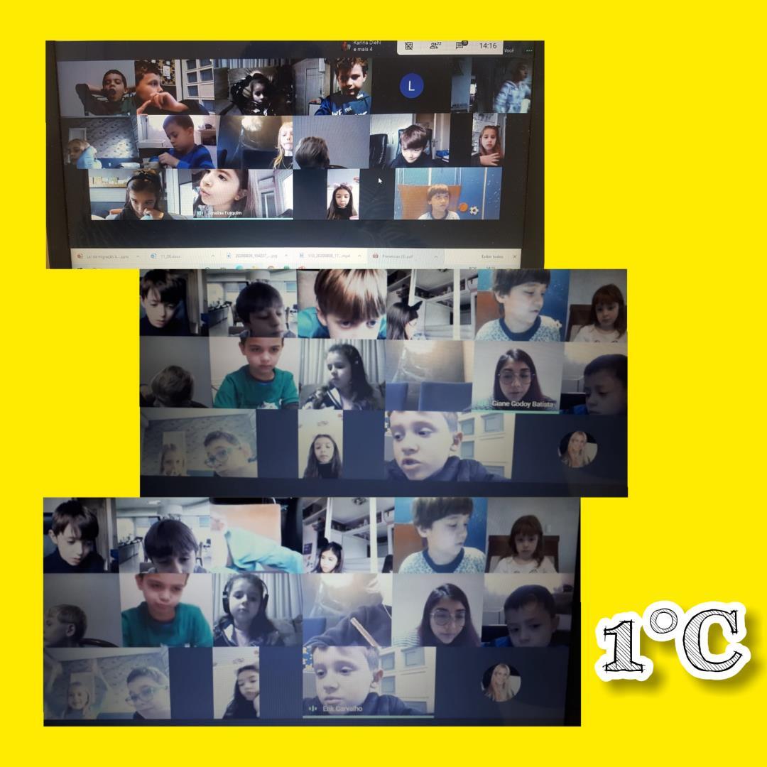 Estudantes participam de encontro on-line para compartilhar vivências com os colegas Estudantes participam de encontro on-line para compartilhar vivências com os colegas