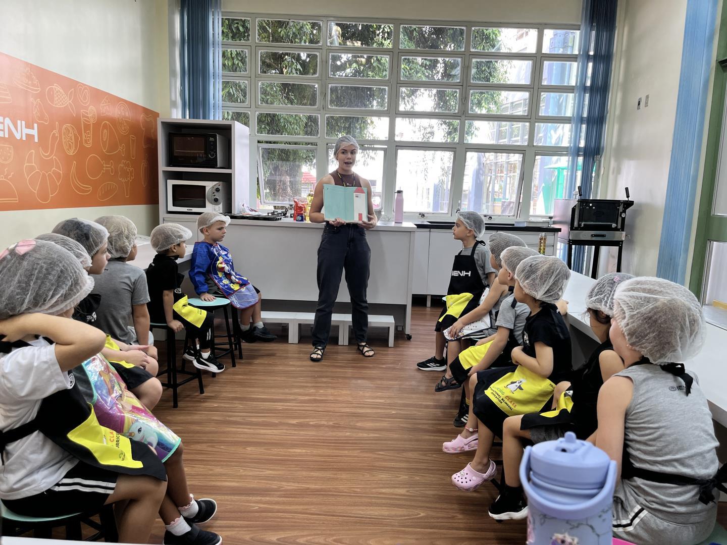 Explorando história e sabores na Unidade Pindorama: do conto à prática na Cooking Class 