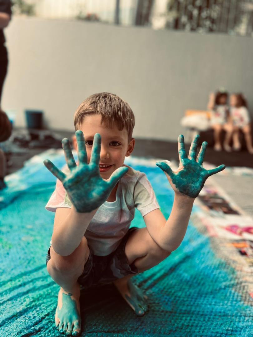 Exploring the Big Blue Sea encanta crianças do Kindergarten 3A da Unidade Oswaldo Cruz