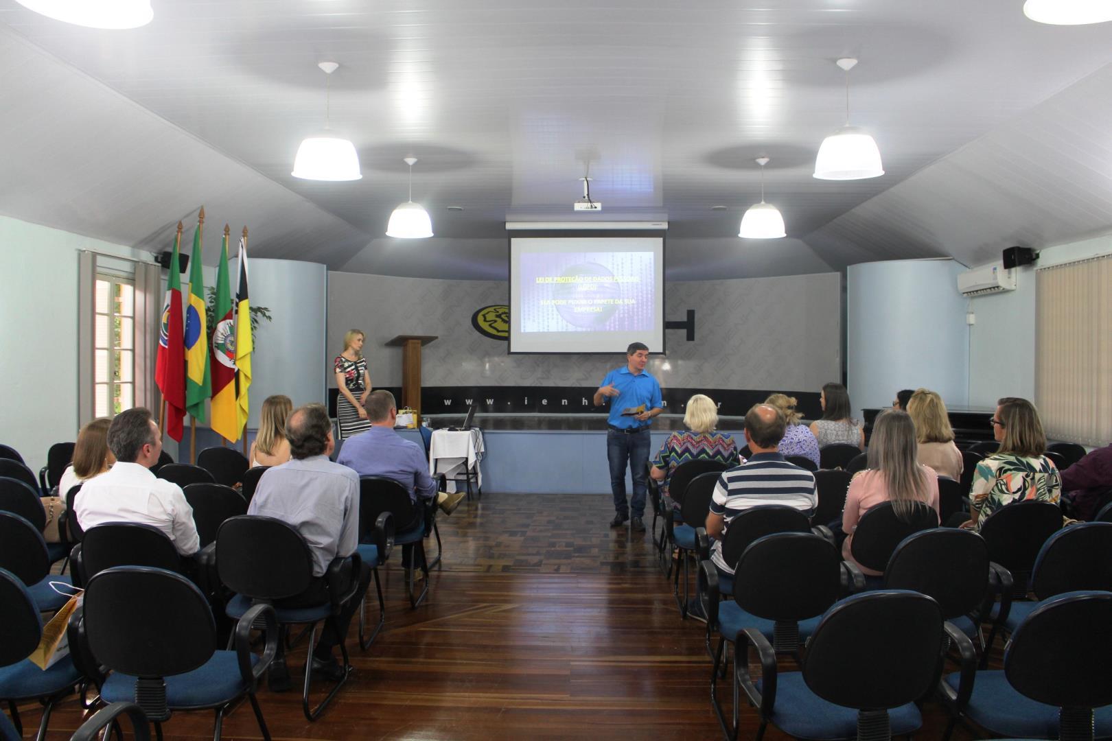 Faculdade IENH promove palestra gratuita sobre a Lei Geral de Proteção de Dados no Brasil