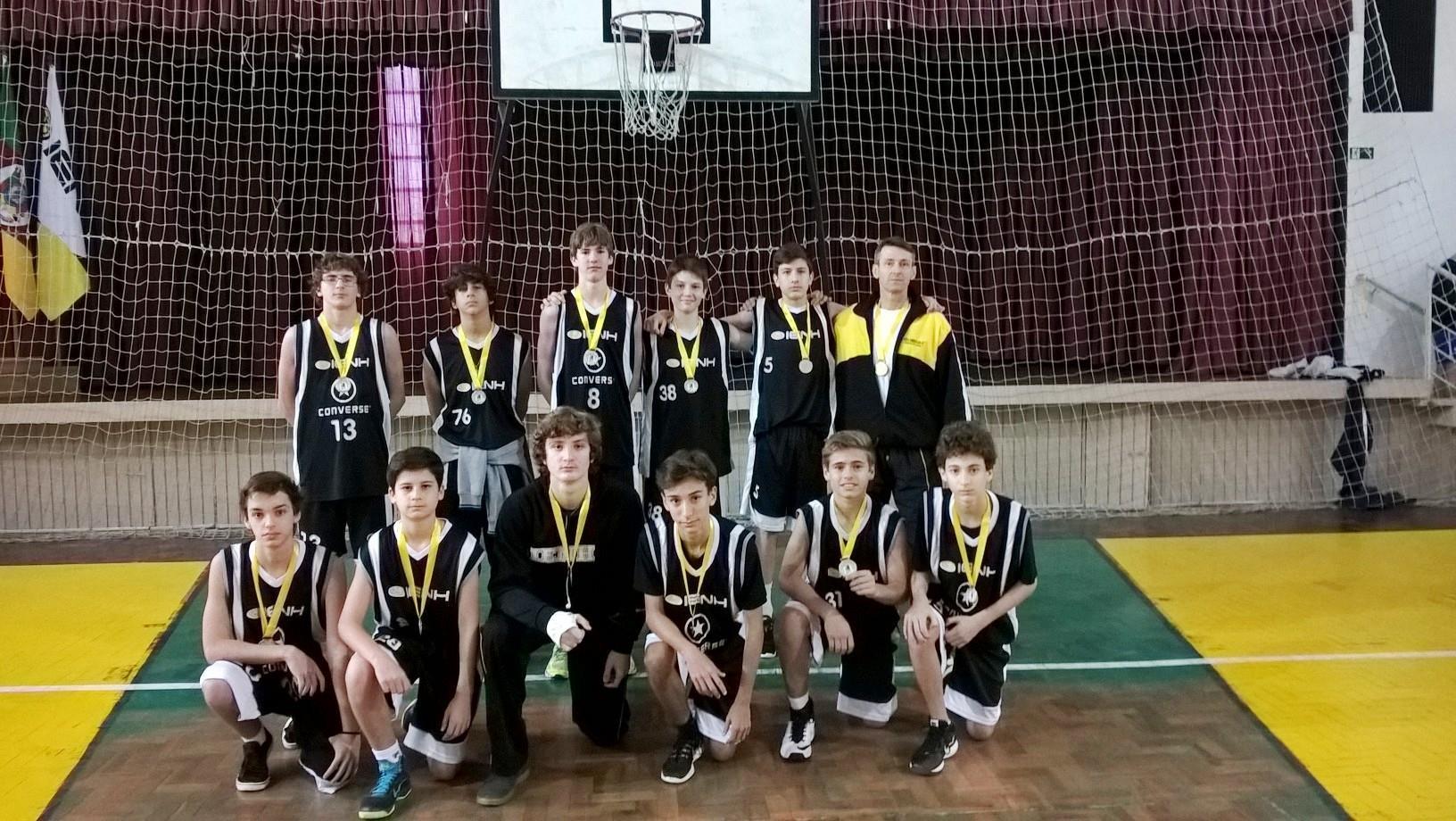 IENH é campeã da etapa classificatória de basquete infantil masculino da ONASE