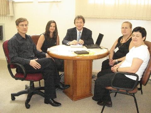 IENH recebe visita da Editora Pearson-Longman