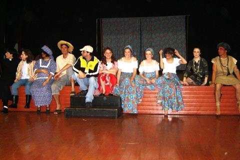 Grupo de Teatro da IENH na ATESE