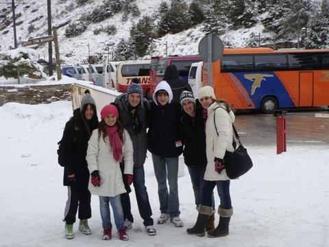 Estudantes fazem viagem à Espanha