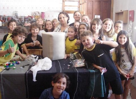 Alunos das 4ªs séries da Unidade Oswaldo Cruz iniciam estudos sobre o lixo