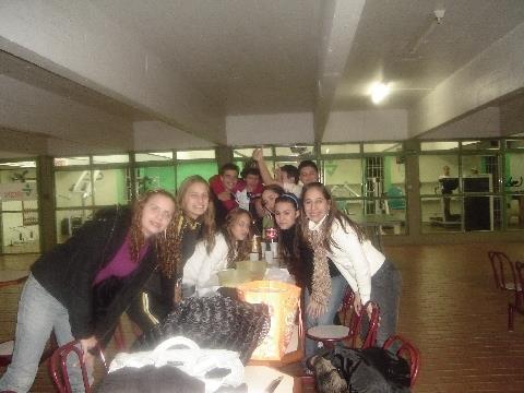 Turma 8ª A realiza momento de integração