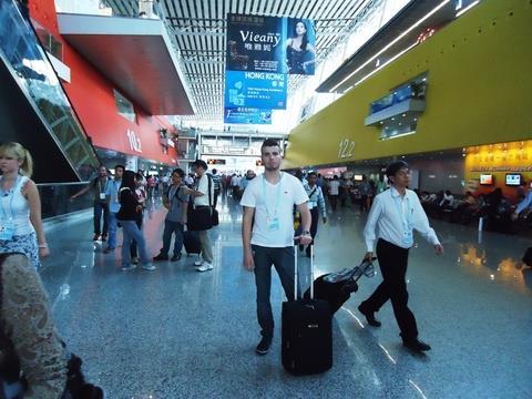 Aluno do Curso Técnico em Logística viaja a China