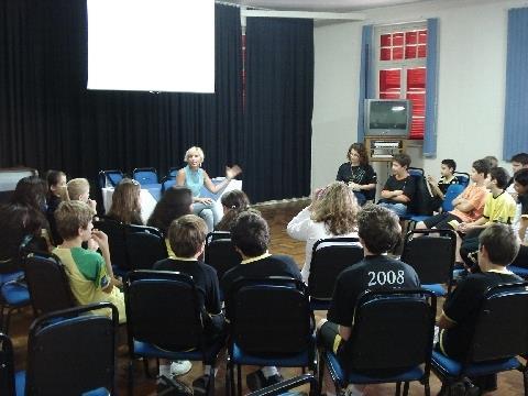 Alunos da 6ªA estudam os medos