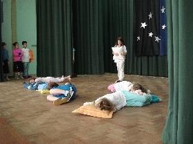 Pindorama fala sobre diretos das crianças durante Hora Cívica