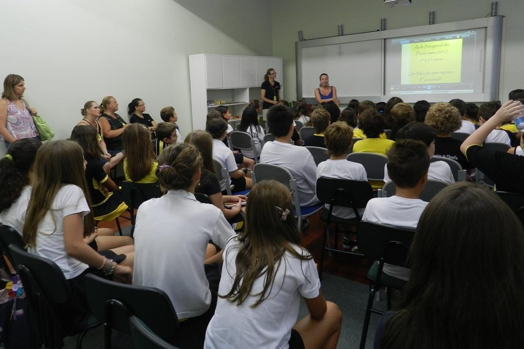 Aula Inaugural para os 5ºs e 6ºs anos