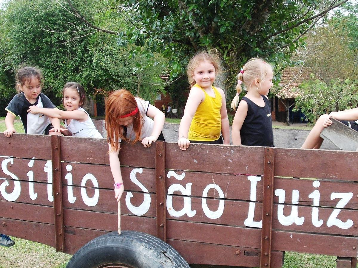 Passeio de fim de ano realizado no Sítio São Luiz