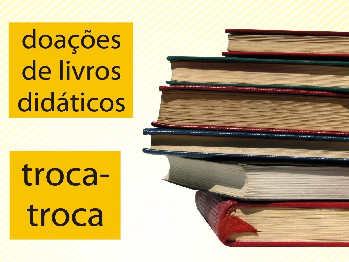 IENH recebe doações de livros didáticos e já tem data agendada para o troca-troca