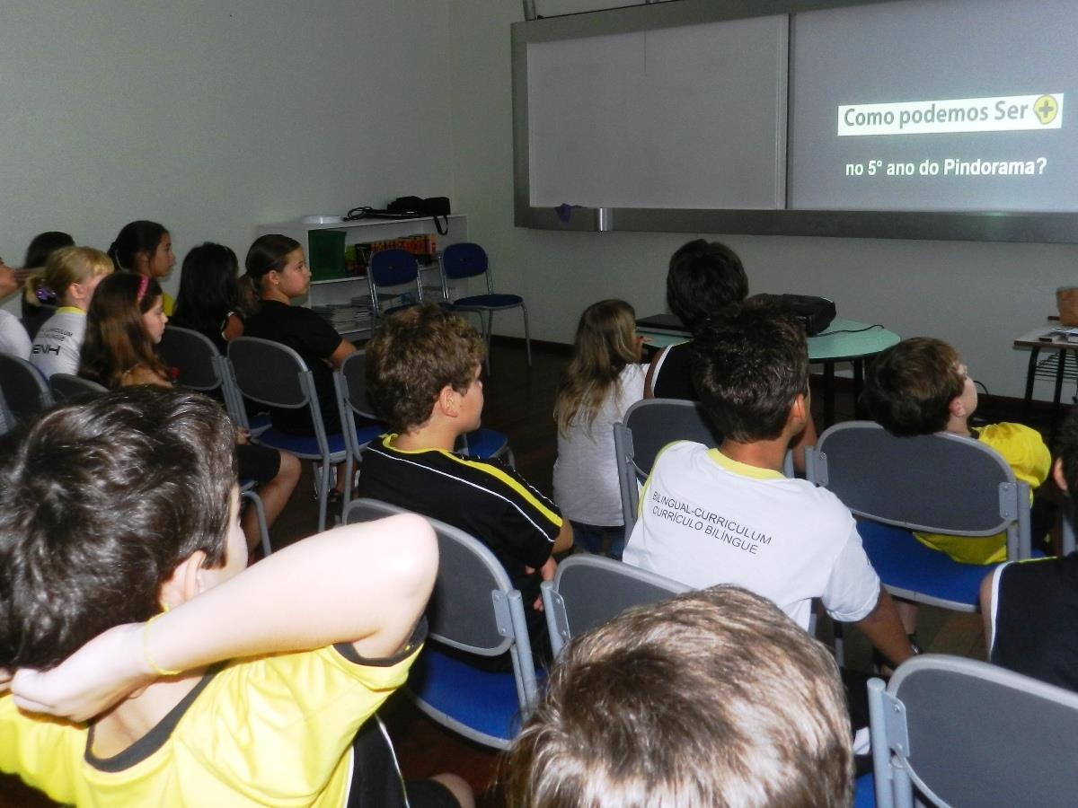 Estudantes do 5º ano participam de Aula Inaugural
