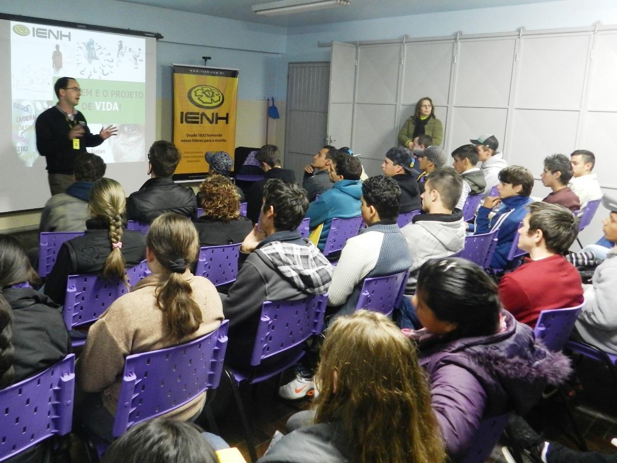 Palestra: O jovem e o Projeto de Vida Palestra: O jovem e o Projeto de Vida