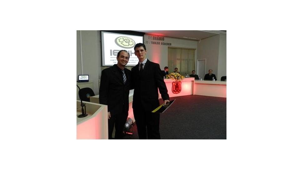 SEPRORGS entrega prêmio para alunos da IENH SEPRORGS entrega prêmio para alunos da IENH