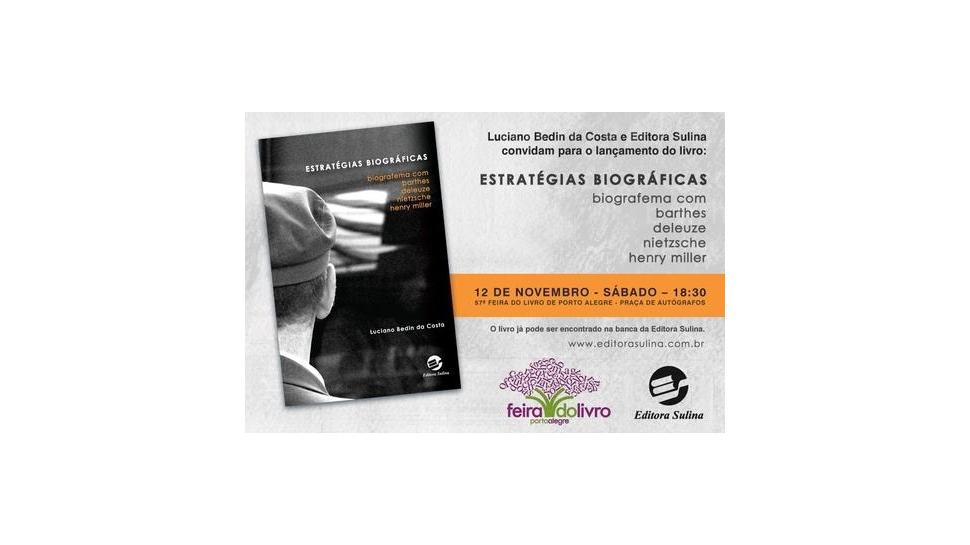 Professor da IENH lança livro sobre Estratégias Biográficas