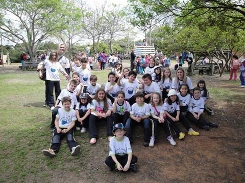 Agentes Mirins do Trânsito e Monitores Ecológicos se unem em atividade