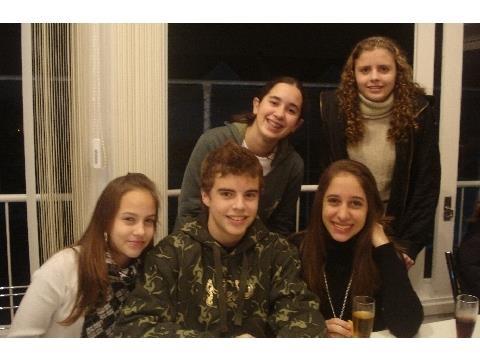 Alunos da 8ªA realizam confraternização