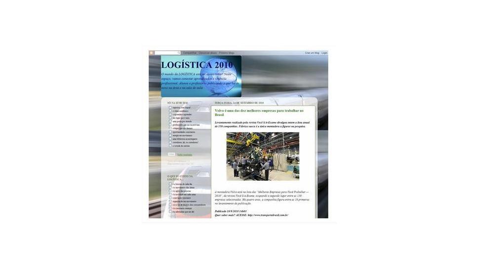 Blog do Curso Técnico em Logística Blog do Curso Técnico em Logística