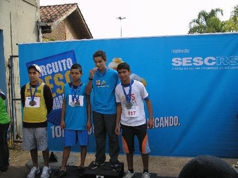 Atleta da IENH vence o Circuito SESC de Minimaratonas