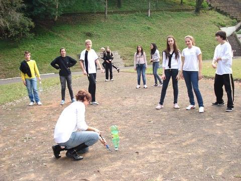 Lançamento de Foguetes de Água