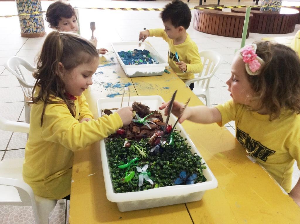 Oficinas sensoriais para os Níveis 3 da Unidade Oswaldo Cruz