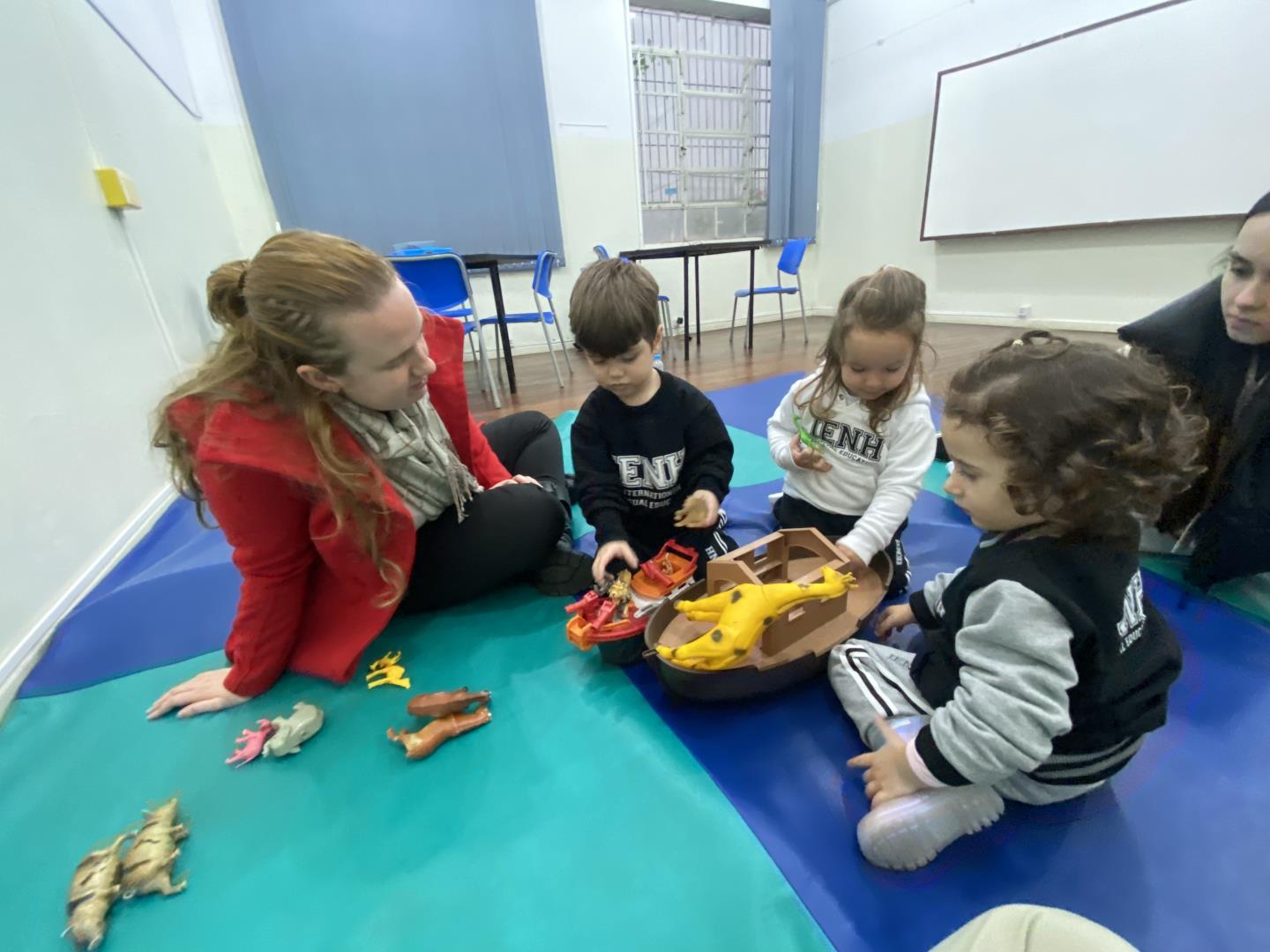 Pastora Raquel visita o Kindergarten 2A da Unidade Pindorama