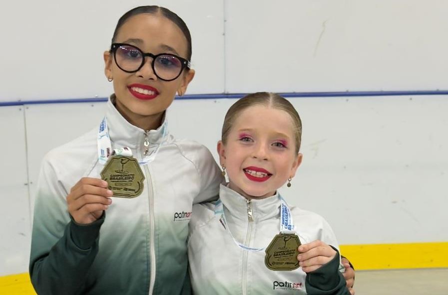 Patinadoras da IENH conquistam títulos no Campeonato Brasileiro e aguardam convocações internacionai