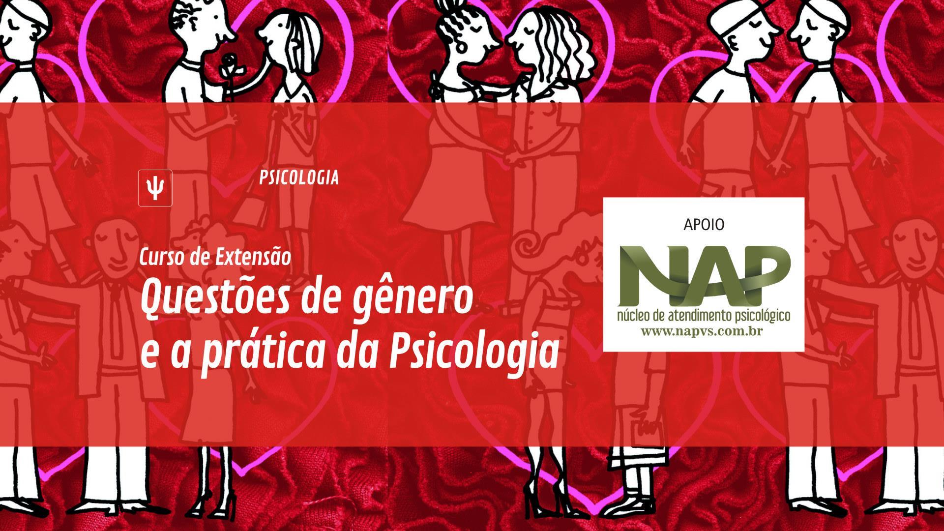 “Questões de Gênero e a Prática da Psicologia” é tema de curso na Faculdade IENH