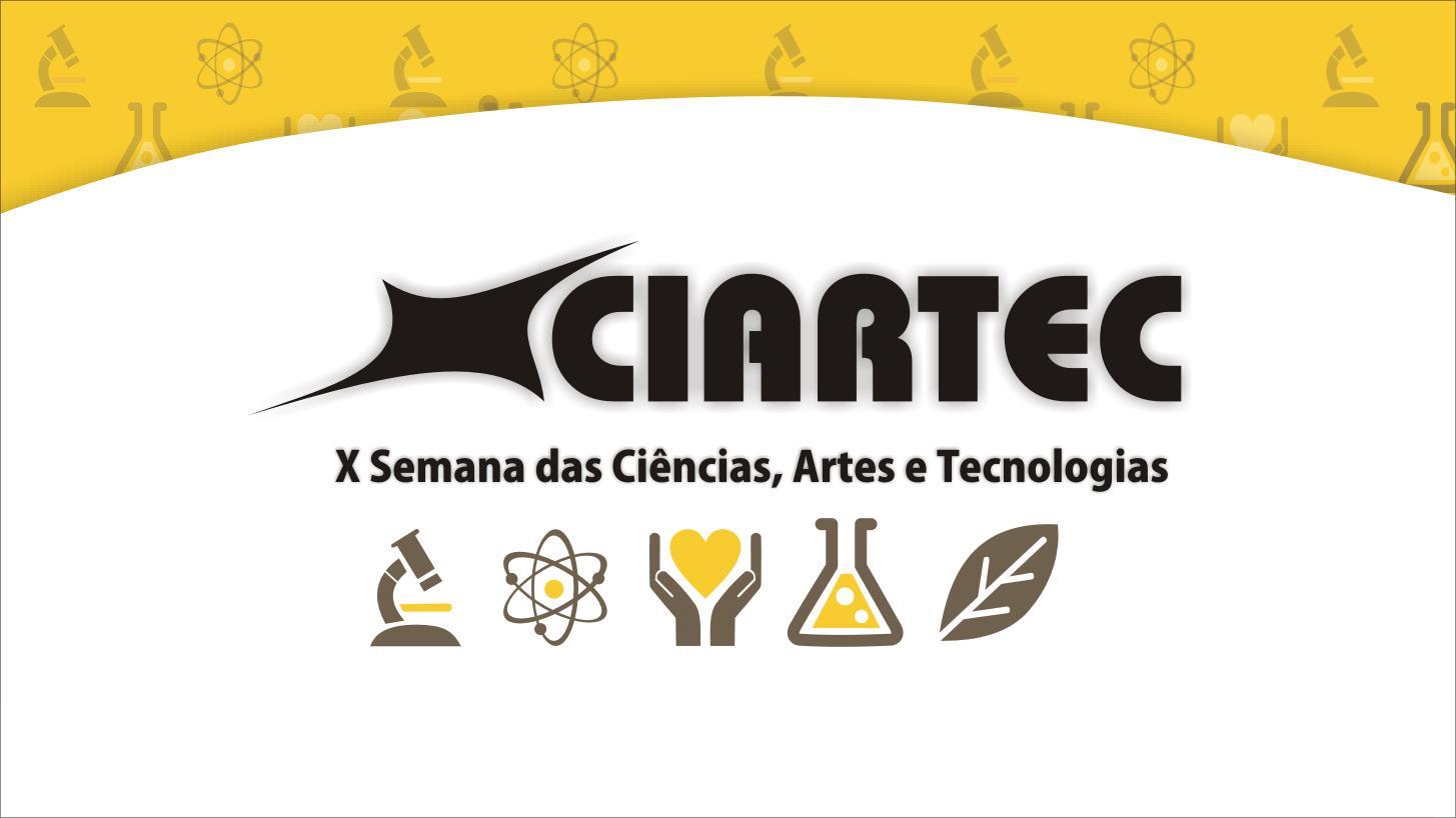 Semana CIARTEC inicia nesta segunda-feira