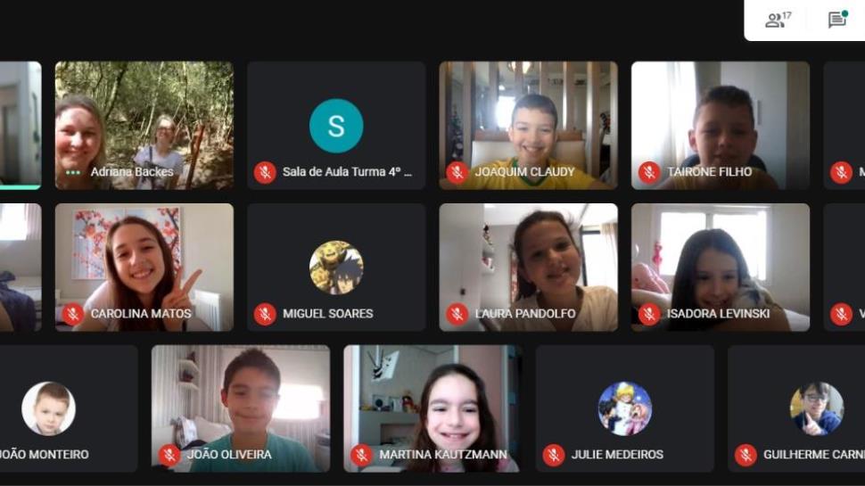 Tecnologia auxilia alunos da IENH a continuarem com o projeto Traces in the City Tecnologia auxilia alunos da IENH a continuarem com o projeto Traces in the City