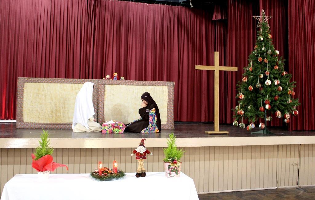 Unidade Fundação Evangélica celebra o Natal com momento de culto